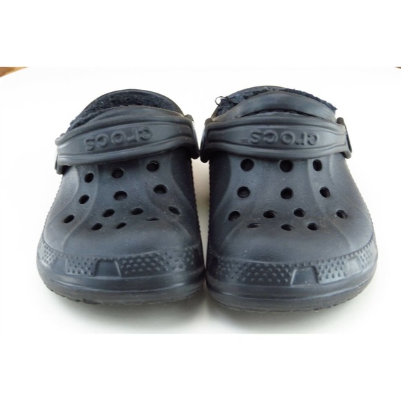 Crocs Toddler Boys 6-7 Medium Black Clog Synthetic - Picture 2 of 5